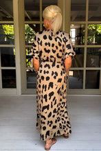 Load image into Gallery viewer, Wild Leopard Print Maxi Dress
